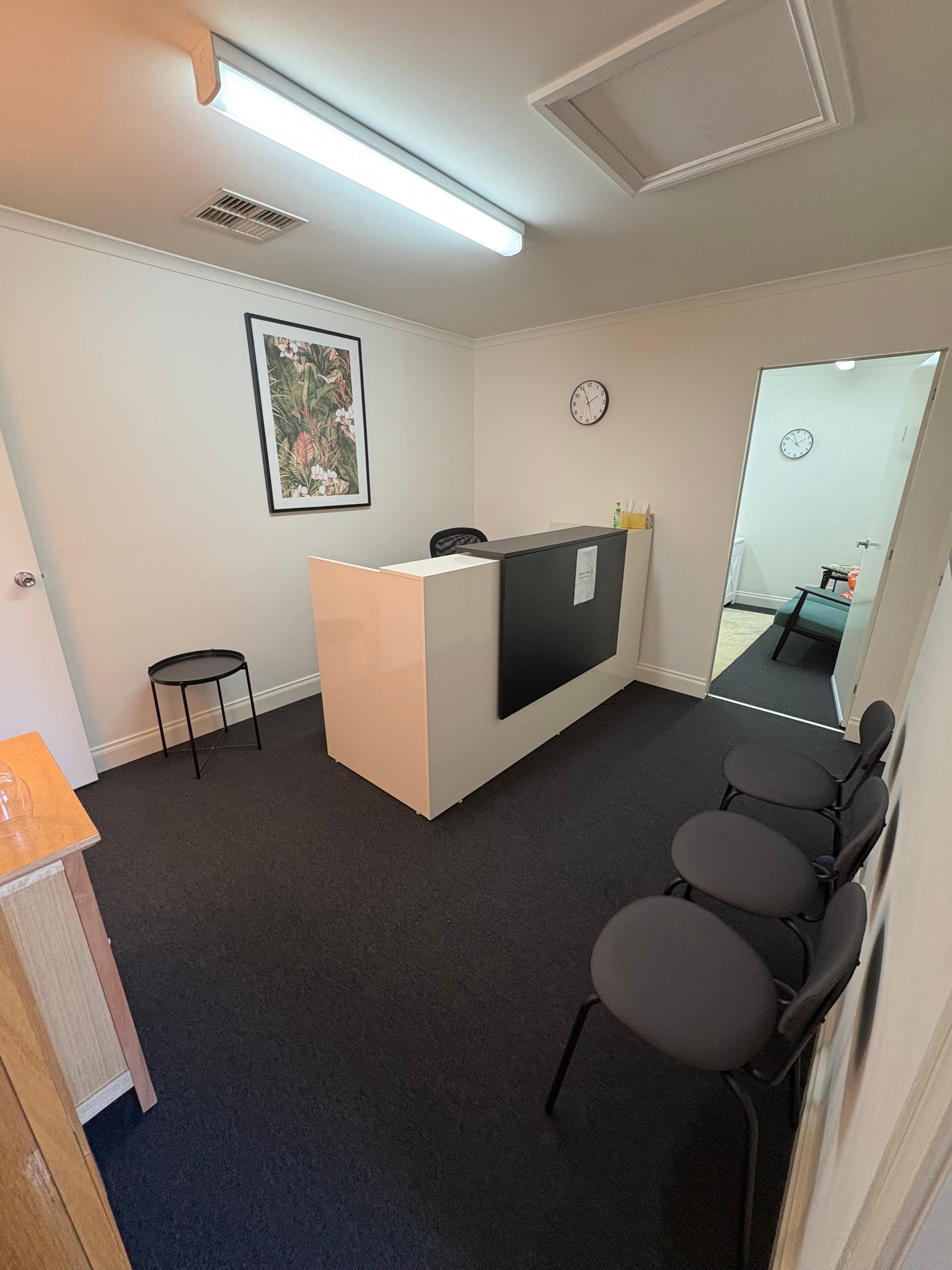 Payneham reception and waiting area