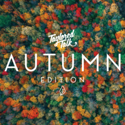 Colorful autumn forest with 